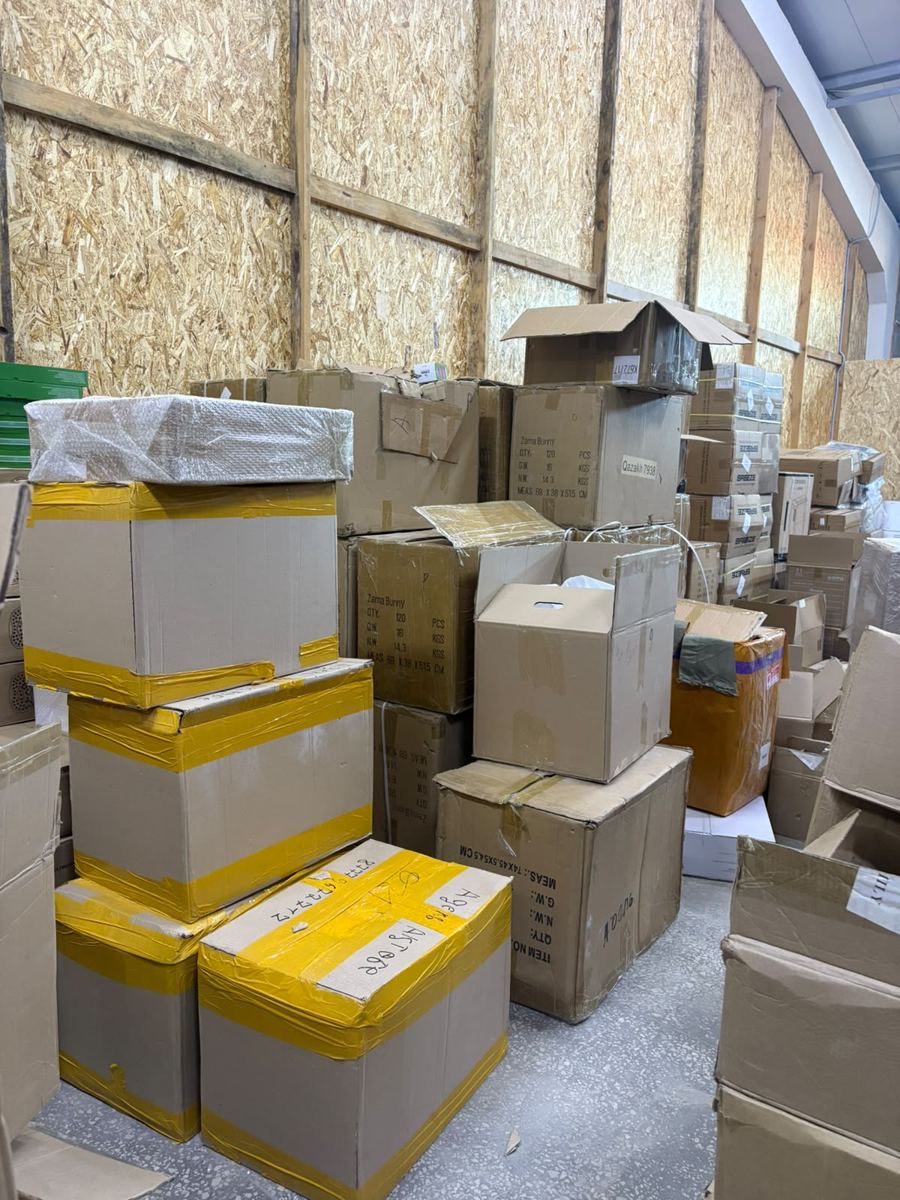 Поставки на складе PackZone